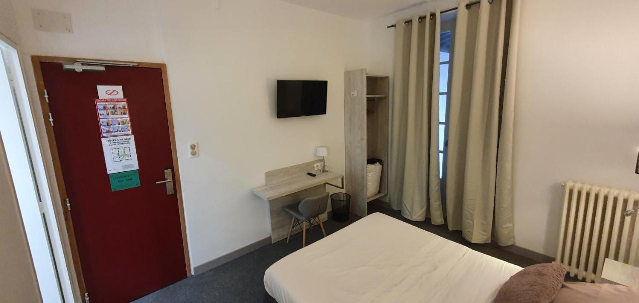 Hotel L'Alsace-Gare Sncf Нарбонна Экстерьер фото